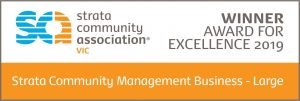 SCA Awards for Excellence - Strata Community Management Business - Large