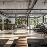 Image of communal gym at Victoria and Vine